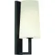Astro Lighting Riva 350 fekete fürdőszobai falikar (AST-1214015) E27 1 izzós IP44
