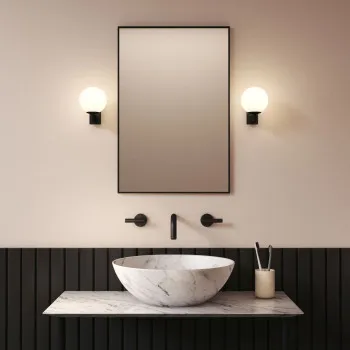 Astro Lighting Sagara fekete fürdőszobai falikar (AST-1168003) G9 1 izzós IP44