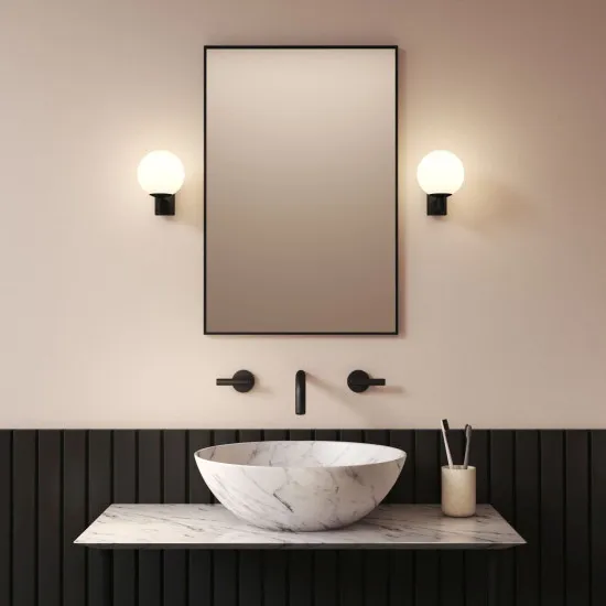 Astro Lighting Sagara fekete fürdőszobai falikar (AST-1168003) G9 1 izzós IP44
