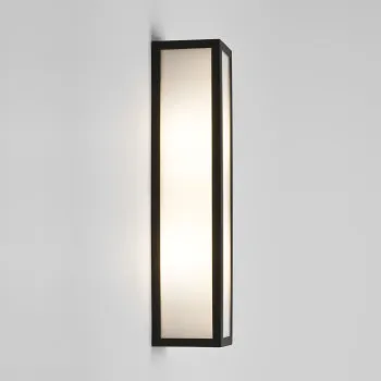 Astro Lighting Salerno 350 fekete fürdőszobai tükörvilágítás (AST-1178009) E14 2 izzós IP44