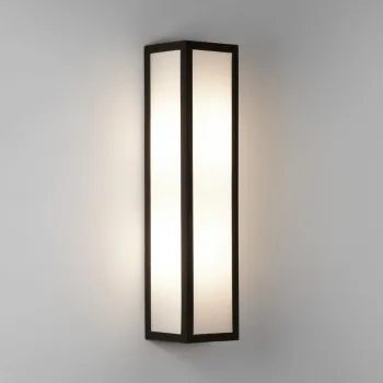Astro Lighting Salerno 350 fekete fürdőszobai tükörvilágítás (AST-1178009) E14 2 izzós IP44