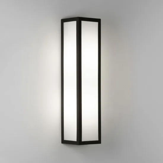 Astro Lighting Salerno 350 LED fekete fürdőszobai LED tükörvilágítás (AST-1178012) LED 1 izzós IP44