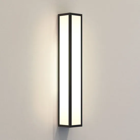 Astro Lighting Salerno 520 fekete fürdőszobai tükörvilágítás (AST-1178010) E14 3 izzós IP44