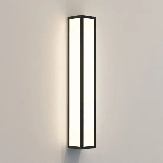 Astro Lighting Salerno 520 LED fekete fürdőszobai LED tükörvilágítás (AST-1178011) LED 1 izzós IP44