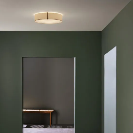 Astro Lighting Salina 550 bézs mennyezeti lámpa (AST-1463004) E27 3 izzós IP20