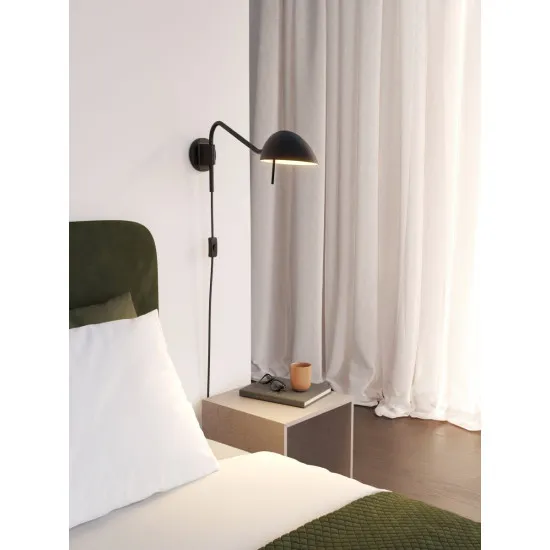 Astro Lighting Serge fekete falikar (AST-1476003) G9 1 izzós IP20