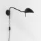 Astro Lighting Serge fekete falikar (AST-1476003) G9 1 izzós IP20
