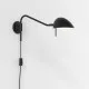 Astro Lighting Serge fekete falikar (AST-1476003) G9 1 izzós IP20