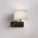 Astro Lighting Side by Side Grande USB fekete LED fali lámpa olvasólámpával (AST-1406013) E27+LED 2 izzós IP20
