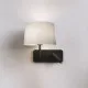 Astro Lighting Side by Side Grande USB fekete LED fali lámpa olvasólámpával (AST-1406013) E27+LED 2 izzós IP20