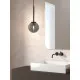 Astro Lighting Tacoma Pendant fekete fürdőszobai függesztett lámpa (AST-1429025) G9 1 izzós IP44