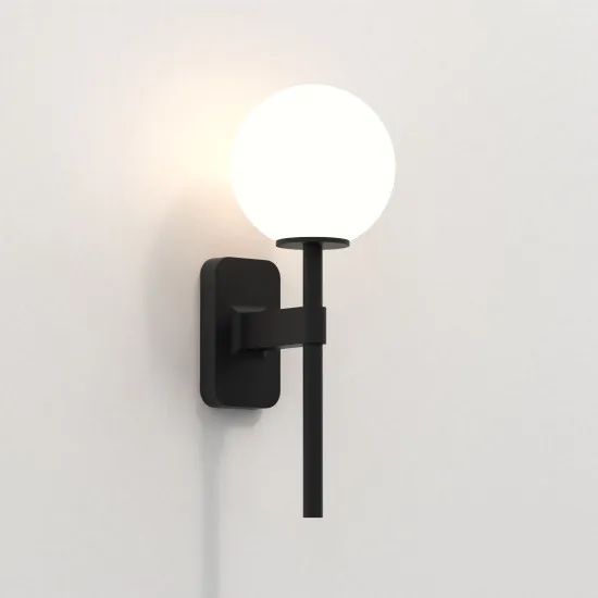 Astro Lighting Tacoma Single fekete fürdőszobai falikar (AST-1429004) G9 1 izzós IP44