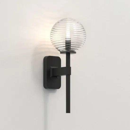 Astro Lighting Tacoma Single fekete fürdőszobai falikar (AST-1429004) G9 1 izzós IP44