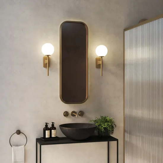 Astro Lighting Tacoma Single sárgaréz fürdőszobai falikar (AST-1429007) G9 1 izzós IP44