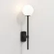 Astro Lighting Tacoma Single Grande fekete fürdőszobai falikar (AST-1429006) G9 1 izzós IP44