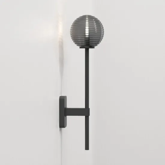 Astro Lighting Tacoma Single Grande fekete fürdőszobai falikar (AST-1429006) G9 1 izzós IP44