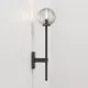 Astro Lighting Tacoma Single Grande fekete fürdőszobai falikar (AST-1429006) G9 1 izzós IP44
