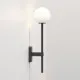 Astro Lighting Tacoma Single Grande fekete fürdőszobai falikar (AST-1429006) G9 1 izzós IP44