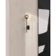 Astro Lighting Tacoma Single Grande fekete fürdőszobai falikar (AST-1429006) G9 1 izzós IP44