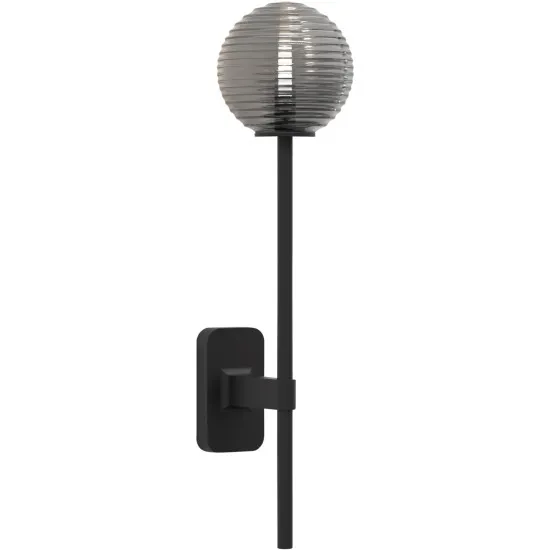 Astro Lighting Tacoma Single Grande fekete fürdőszobai falikar (AST-1429006) G9 1 izzós IP44