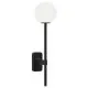 Astro Lighting Tacoma Single Grande fekete fürdőszobai falikar (AST-1429006) G9 1 izzós IP44