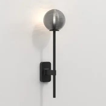 Astro Lighting Tacoma Single Grande fekete fürdőszobai falikar (AST-1429006) G9 1 izzós IP44