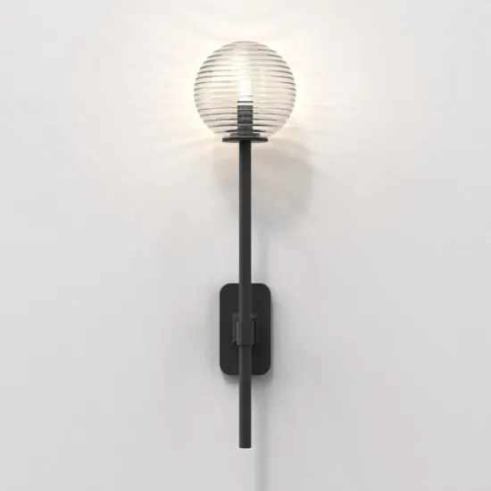 Astro Lighting Tacoma Single Grande fekete fürdőszobai falikar (AST-1429006) G9 1 izzós IP44