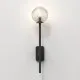 Astro Lighting Tacoma Single Grande fekete fürdőszobai falikar (AST-1429006) G9 1 izzós IP44