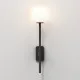 Astro Lighting Tacoma Single Grande fekete fürdőszobai falikar (AST-1429006) G9 1 izzós IP44