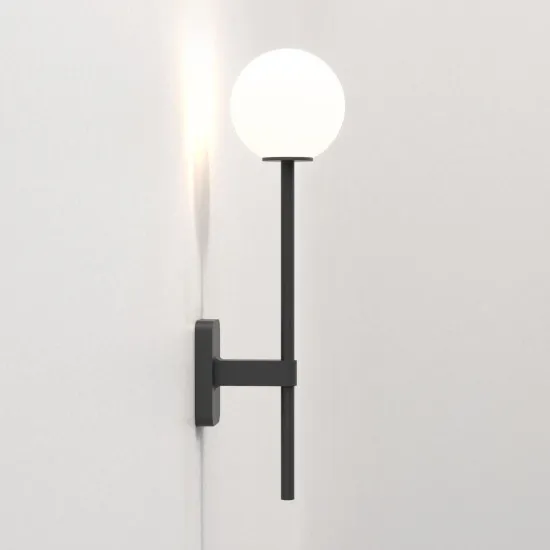 Astro Lighting Tacoma Single Grande fekete fürdőszobai falikar (AST-1429006) G9 1 izzós IP44