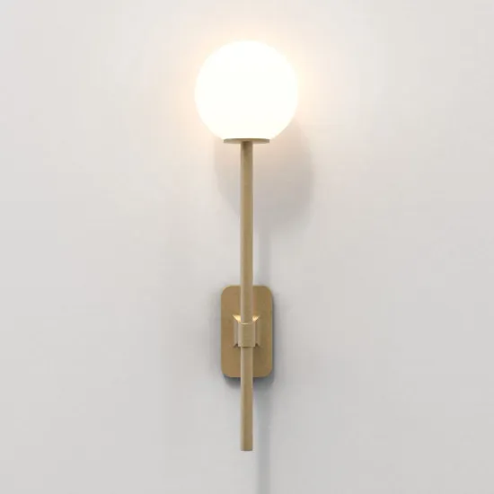 Astro Lighting Tacoma Single Grande sárgaréz fürdőszobai falikar (AST-1429009) G9 1 izzós IP44