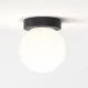 Astro Lighting Tacoma Surface fekete fürdőszobai mennyezeti lámpa (AST-1429027) G9 1 izzós IP44
