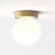 Astro Lighting Tacoma Surface rézszínű fürdőszobai mennyezeti lámpa (AST-1429028) G9 1 izzós IP44
