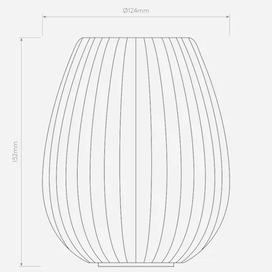 Astro Lighting Tacoma Tulip shade sötétszürke Tacoma lámpabúra (AST-5036008)