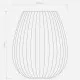 Astro Lighting Tacoma Tulip shade sötétszürke Tacoma lámpabúra (AST-5036008)
