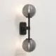 Astro Lighting Tacoma Twin fekete fürdőszobai falikar (AST-1429005) G9 2 izzós IP44