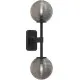 Astro Lighting Tacoma Twin fekete fürdőszobai falikar (AST-1429005) G9 2 izzós IP44