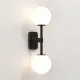 Astro Lighting Tacoma Twin fekete fürdőszobai falikar (AST-1429005) G9 2 izzós IP44