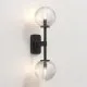 Astro Lighting Tacoma Twin fekete fürdőszobai falikar (AST-1429005) G9 2 izzós IP44