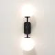 Astro Lighting Tacoma Twin fekete fürdőszobai falikar (AST-1429005) G9 2 izzós IP44