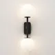 Astro Lighting Tacoma Twin fekete fürdőszobai falikar (AST-1429005) G9 2 izzós IP44