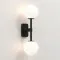 Astro Lighting Tacoma Twin fekete fürdőszobai falikar (AST-1429005) G9 2 izzós IP44