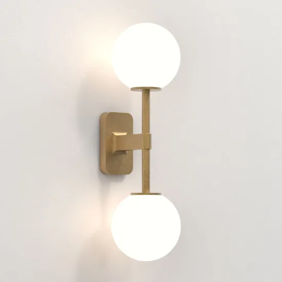 Astro Lighting Tacoma Twin sárgaréz fürdőszobai falikar (AST-1429008) G9 2 izzós IP44