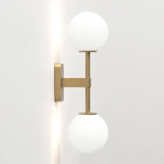 Astro Lighting Tacoma Twin sárgaréz fürdőszobai falikar (AST-1429008) G9 2 izzós IP44