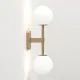 Astro Lighting Tacoma Twin sárgaréz fürdőszobai falikar (AST-1429008) G9 2 izzós IP44