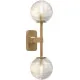 Astro Lighting Tacoma Twin sárgaréz fürdőszobai falikar (AST-1429008) G9 2 izzós IP44
