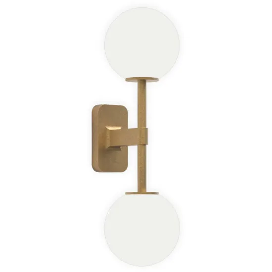 Astro Lighting Tacoma Twin sárgaréz fürdőszobai falikar (AST-1429008) G9 2 izzós IP44