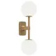 Astro Lighting Tacoma Twin sárgaréz fürdőszobai falikar (AST-1429008) G9 2 izzós IP44