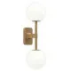 Astro Lighting Tacoma Twin sárgaréz fürdőszobai falikar (AST-1429008) G9 2 izzós IP44
