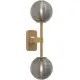 Astro Lighting Tacoma Twin sárgaréz fürdőszobai falikar (AST-1429008) G9 2 izzós IP44